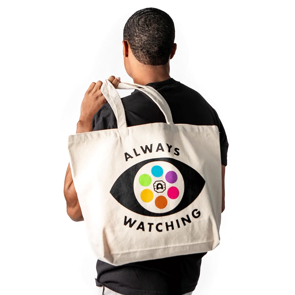 Alamo Drafthouse ALWAYS WATCHING Tote Bag