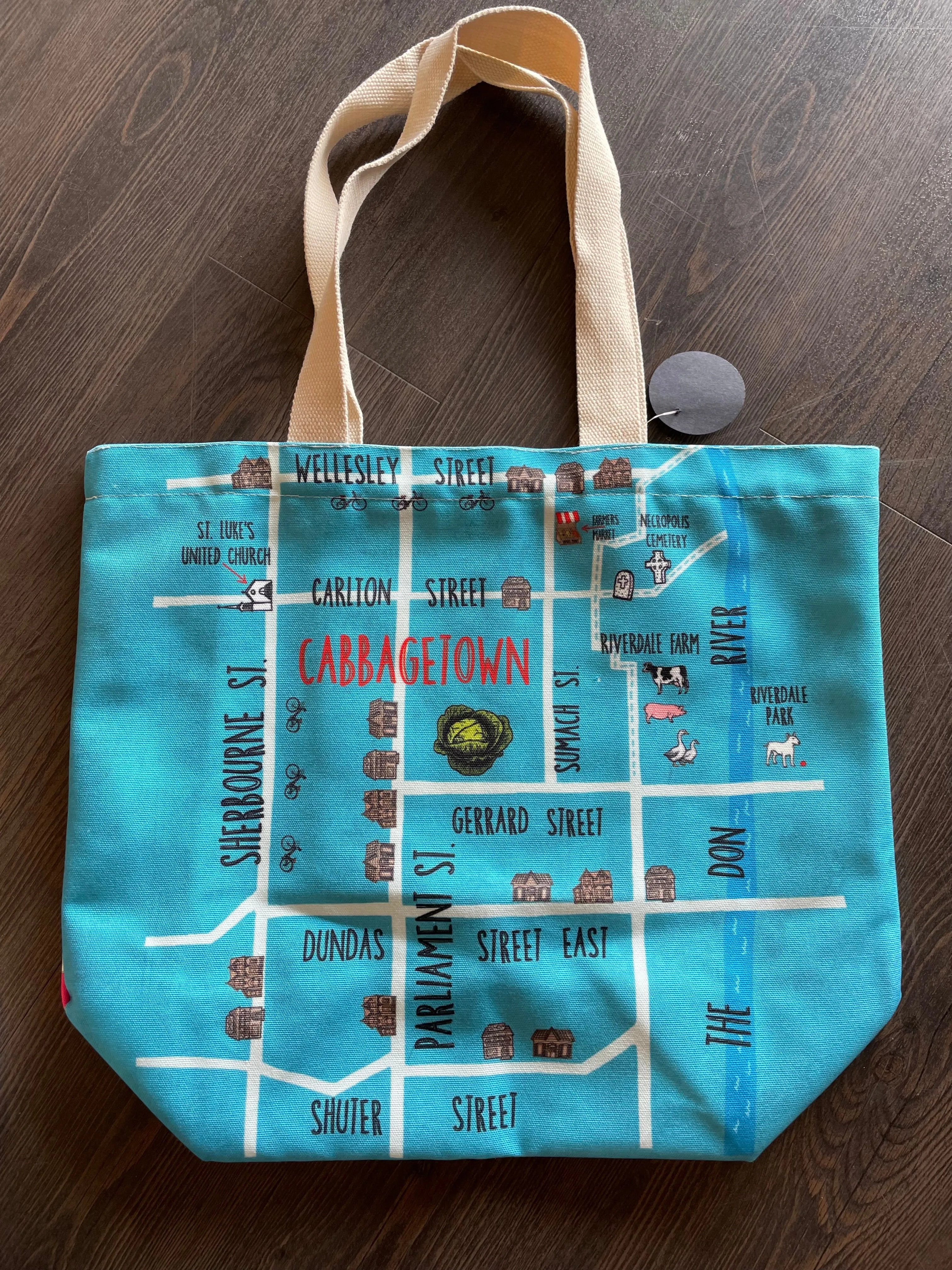 Cabbagetown Tote Bag