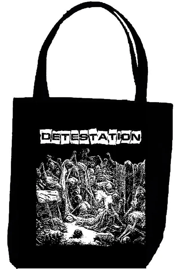 DETESTATION SKULL tote