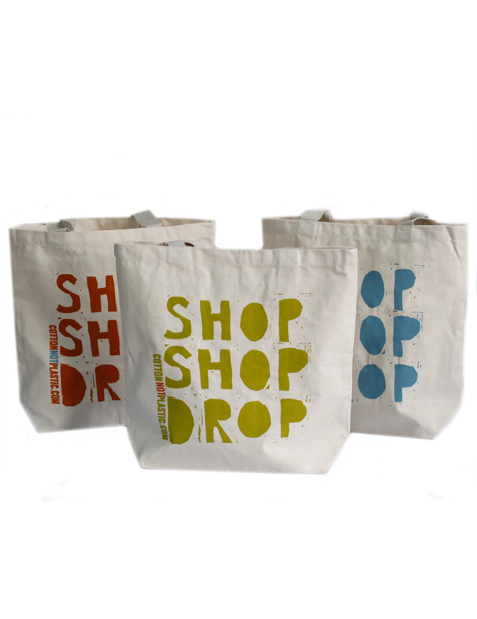 Eco Tote Bag Indkøbspose - Shop Shop Drop