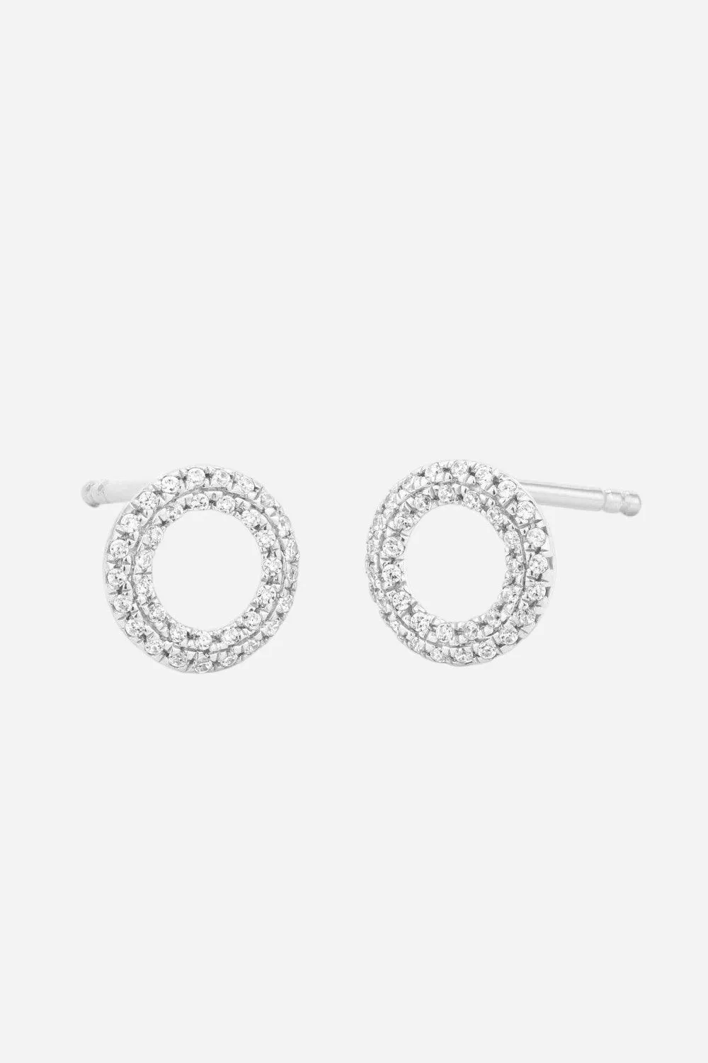Ella Stein Sealed With A Kiss Stud Earrings in Sterling Silver