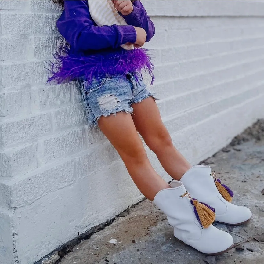 Infant & Kids Mardi Gras Boots