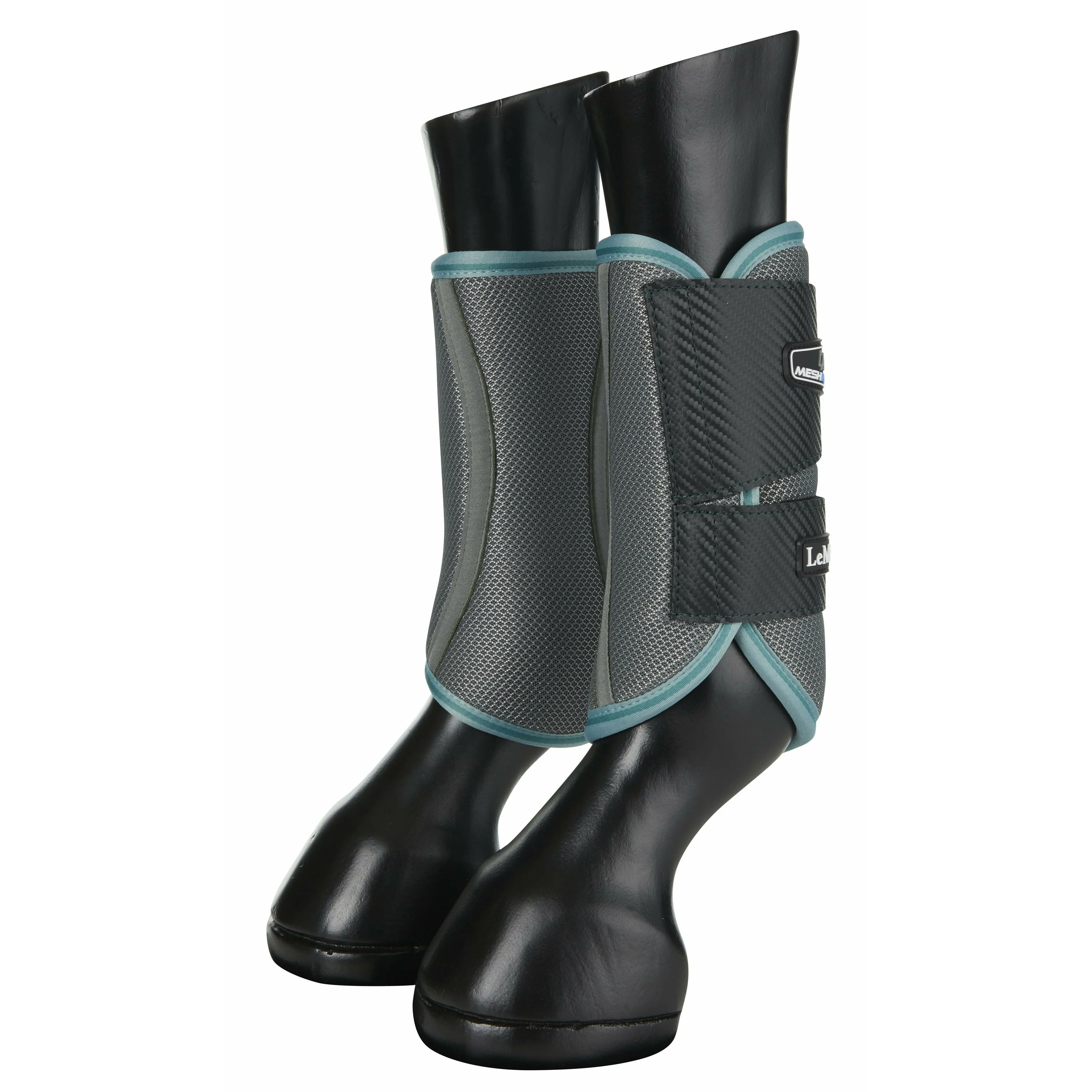 LeMieux Carbon Mesh Wrap Boots - Sage