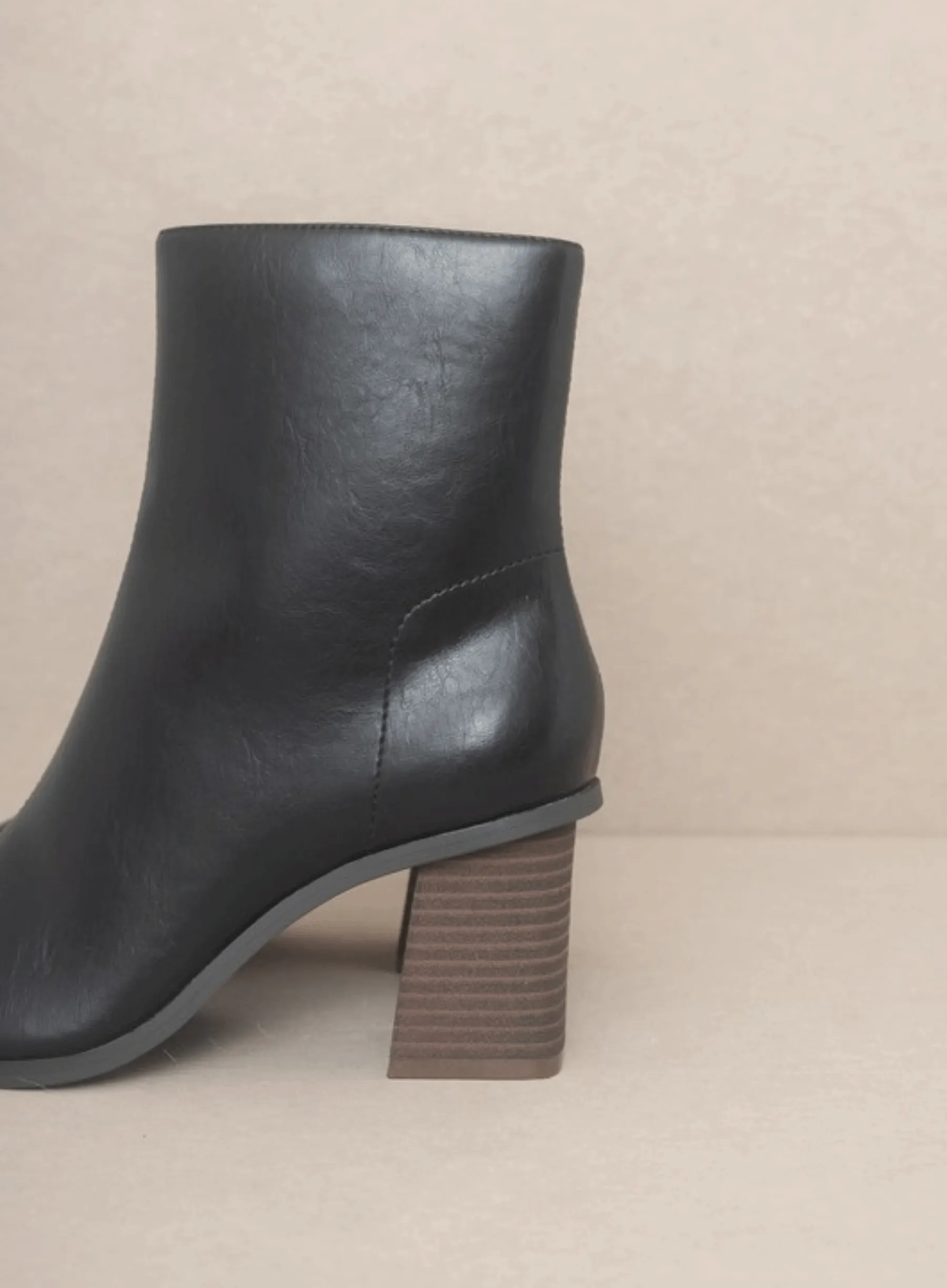 Vera Square Toe Ankle Boots